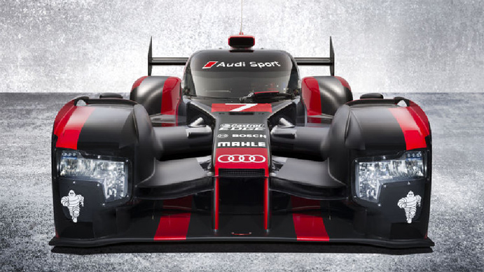 Endurance test for the new Audi R18