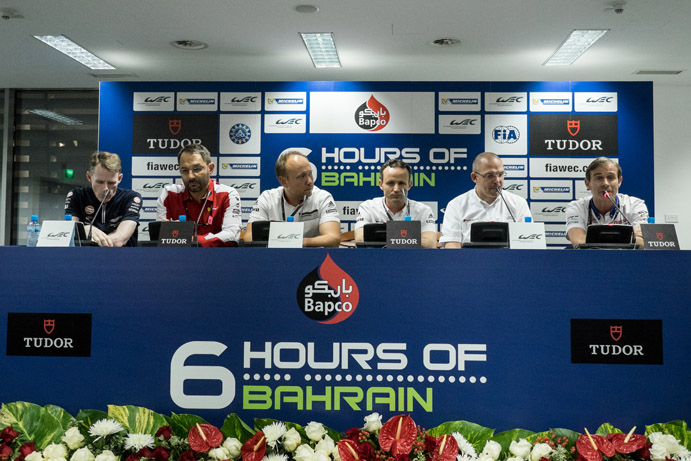 VIDEO: The Manufacturers Face The Media in Bahrain