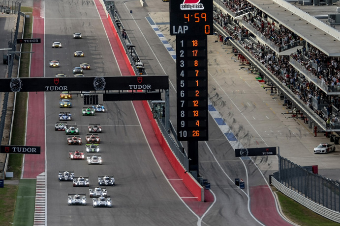 Porsche Leading in Texas after 3 Hours