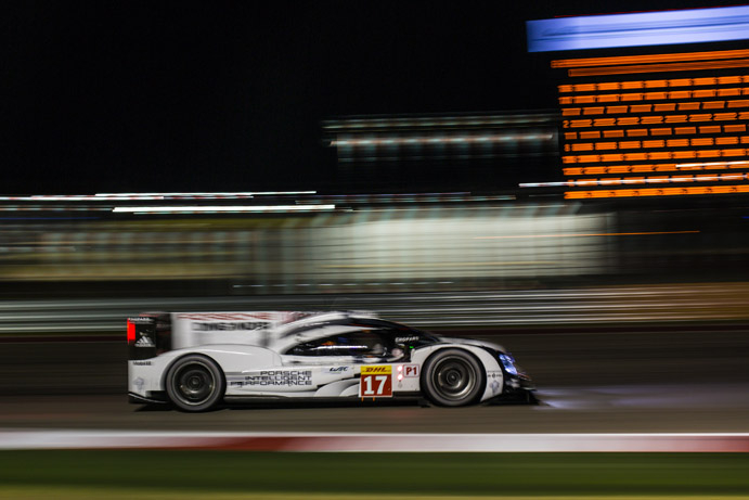 Porsche leave it late in FP2 night practice at COTA