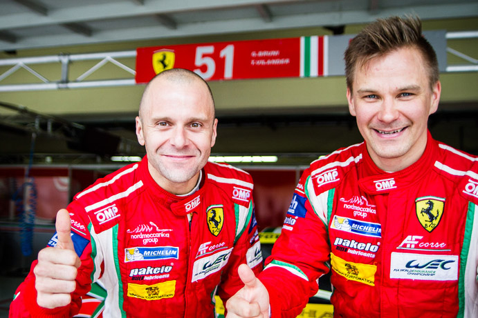 Ferrari and Gianmaria Bruni stay together