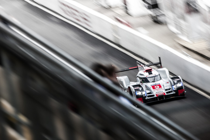 Audi, les plus rapides au Warm Up