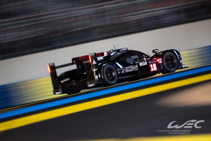 Porsche Throws Down The Gauntlet in First Qualifying Session.