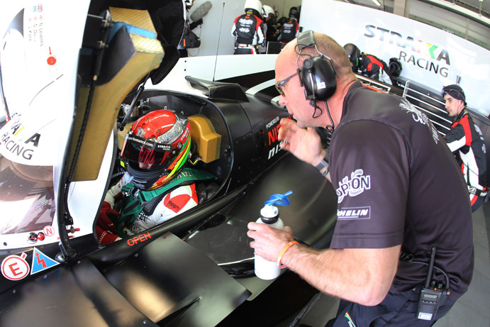 The Nutrition Position at Le Mans with Strakka Racing
