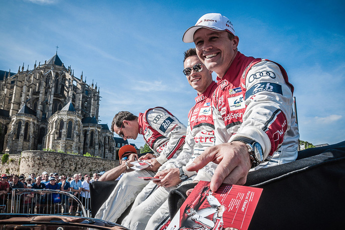 Fässler-Lotterer-Tréluyer (Audi), des victoires et des blagues
