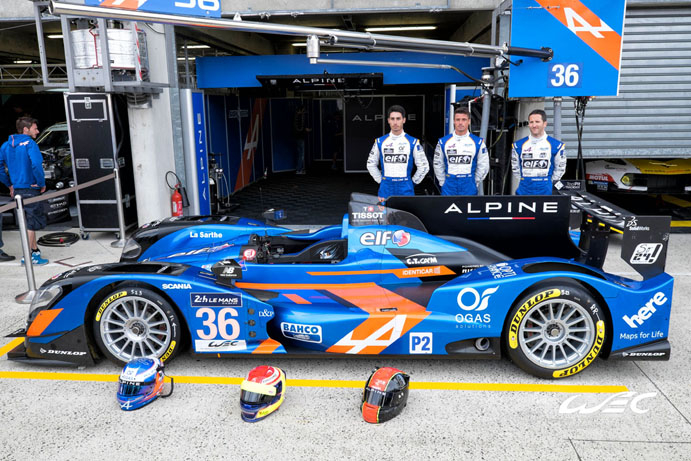 THE ALPINE A450b REVS UP FOR THE 205 LE MANS 24 HOURS!