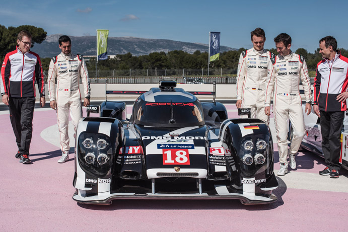 Porsche ahead in First Session at Le Mans Test