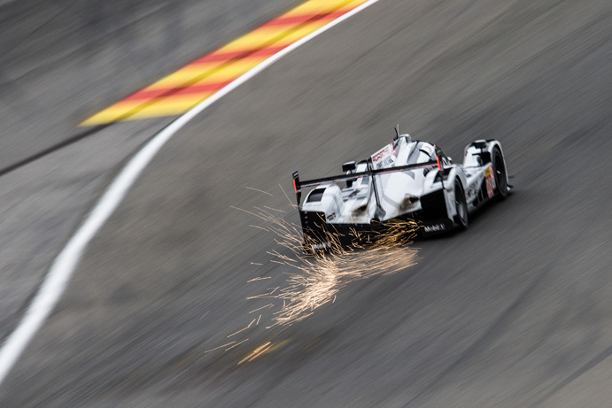 Triplé Porsche lors des qualifications à Spa