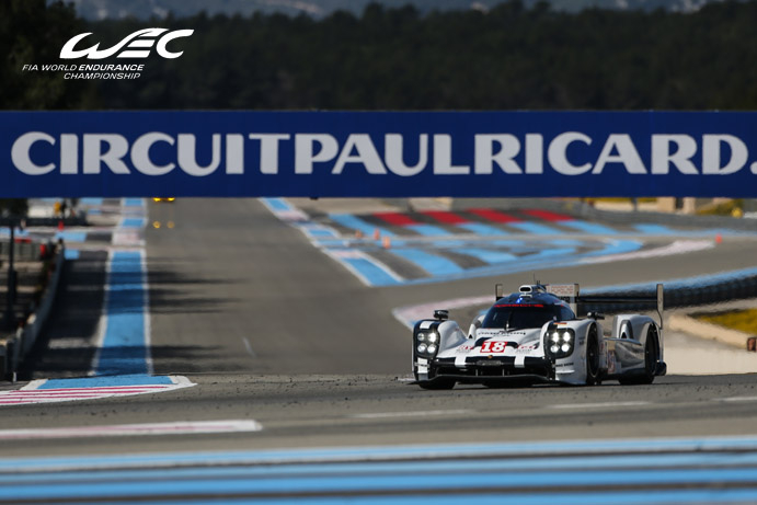 Porsche lead afternoon session
