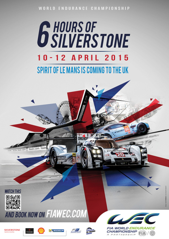 Découvrez le poster des 6 Heures de Silverstone