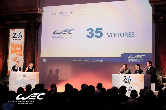 Full Grid for 2015 World Endurance Championship