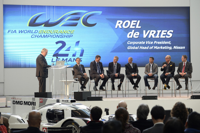 Le FIA WEC au Salon de Détroit USA