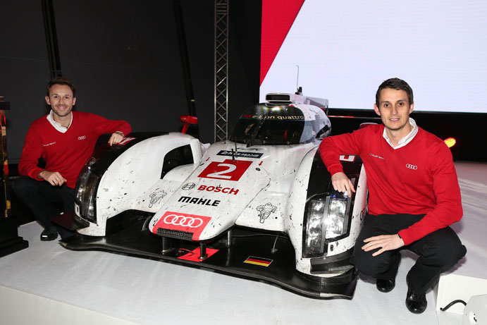 Audi Announces Oliver Jarvis and René Rast in 2015 Driver Line Up