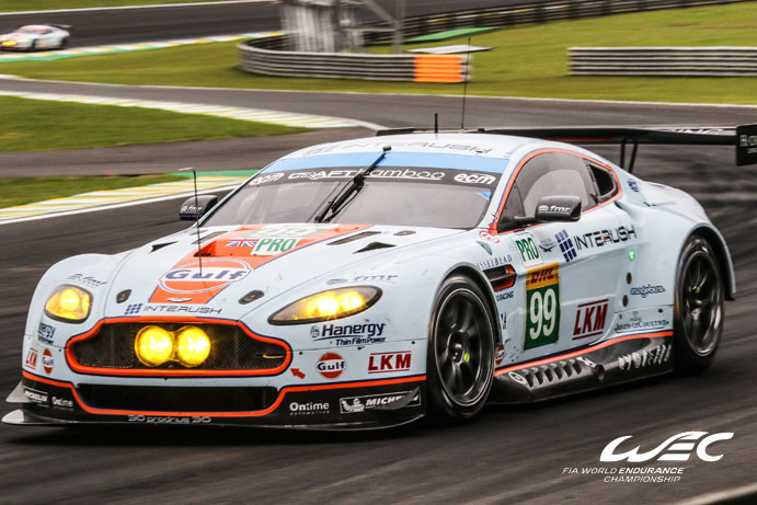 Aston Martin dominate LMGTE in FP2 for 6H Sao Paulo
