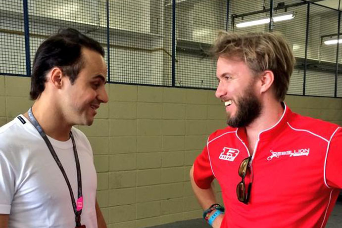 Felipe Massa visits 6 Hours of Sao Paulo
