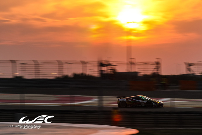 6H Bahreïn - Après 180 mn GTE Ferrari et Aston Martin poursuivent en tête