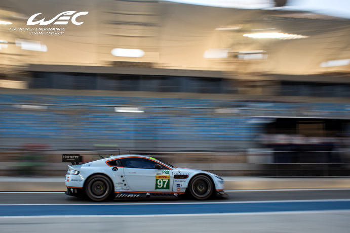 6 Hrs Bahrain GTE FP1:  Aston Martin leads the way in the desert