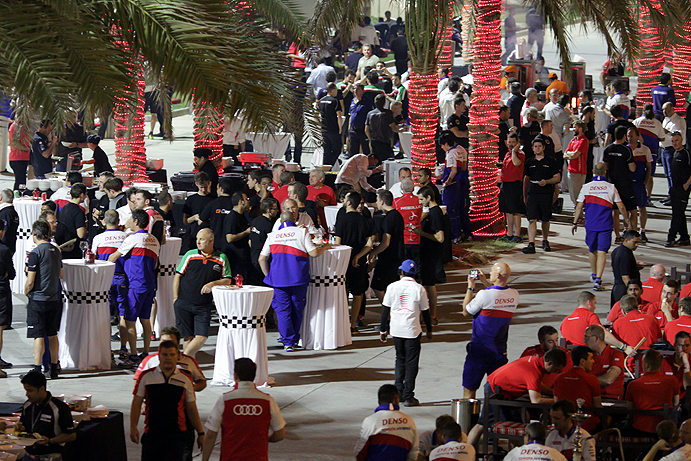 "Paddock Party" à Bahreïn