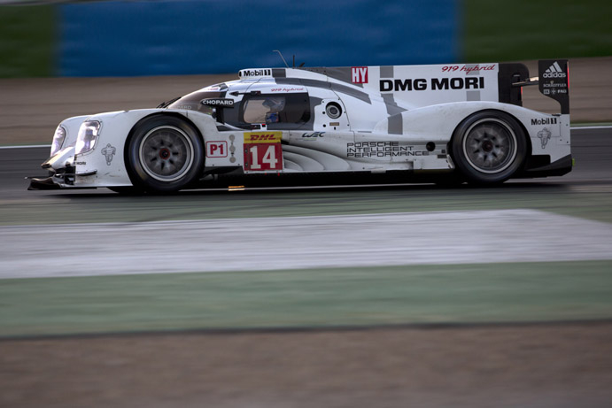 Porsche's GTE drivers test LMP1 Hybrid power!