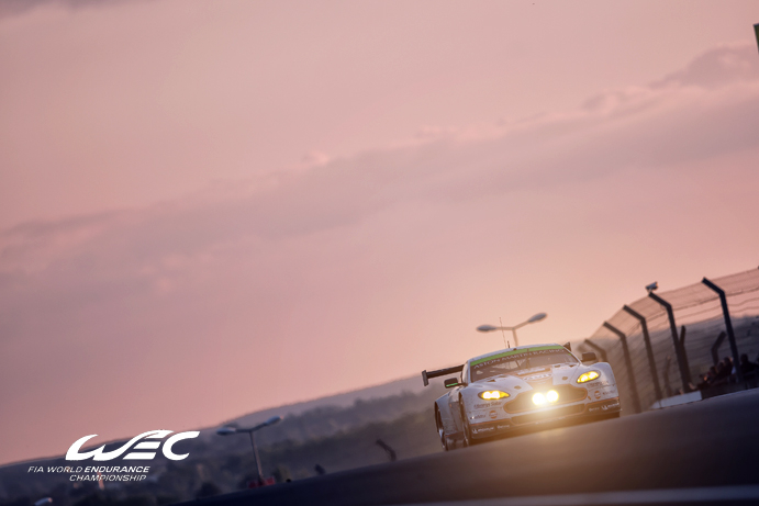8 hour report:  Aston Martin take the advantage at Le Mans