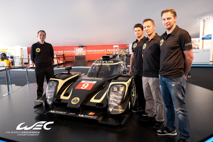 Lotus a dévoilé la nouvelle LMP1-L sur le Circuit des 24 Heures