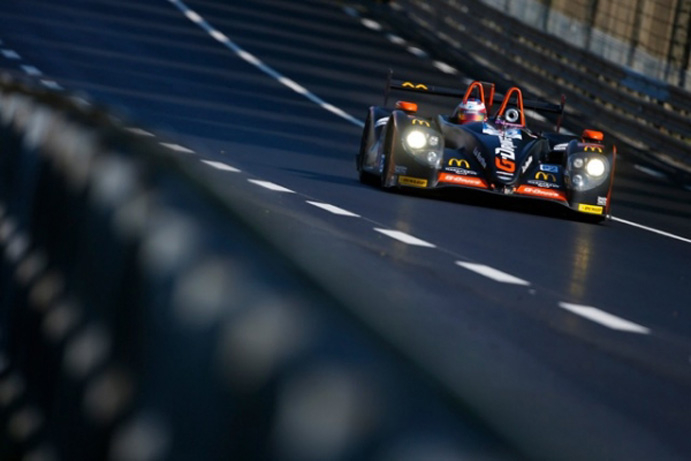 G-Drive sets the fastest LMP2 time of the Le Mans Test Day