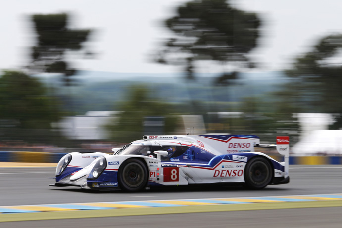 Team News Release:  Positive start to Toyota's Le Mans challenge