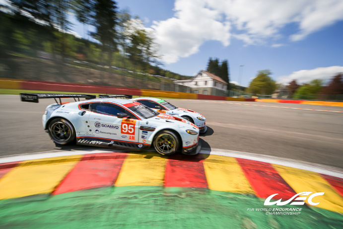6H Spa after 180 minutes: Ferrari and Aston Martin still in control