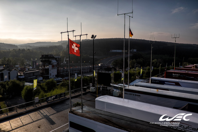 6H Spa - Grand bleu sur Spa-Francorchamps