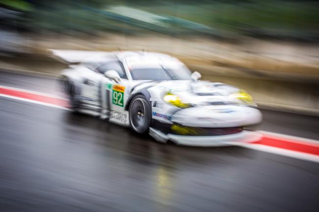 Porsche Team Manthey News Release:  911 RSR lock out second row