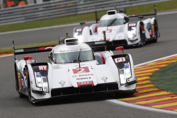 Audi Sport News Release:  Solid starting base for WEC 6H Spa