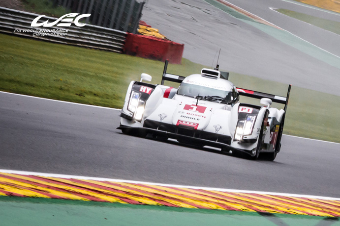 Audi and Toyota trade the lead in Free Practice 1 for WEC 6H Spa