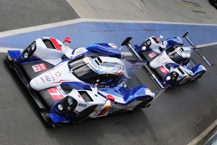 Home comforts for Toyota Racing at Spa