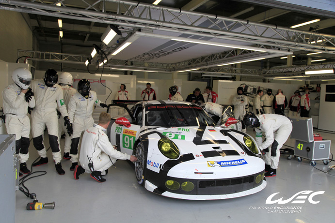 Porsche and Ferrari at the top in LMGTE Pro and Am