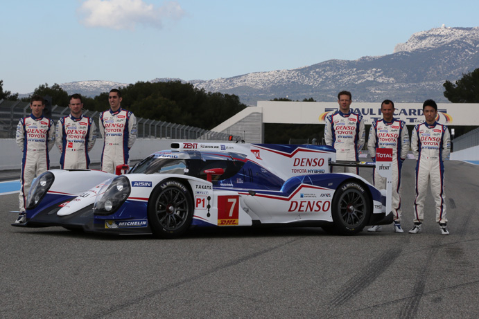 Toyota dévoile la TS040 à l'occasion du Prologue FIA WEC