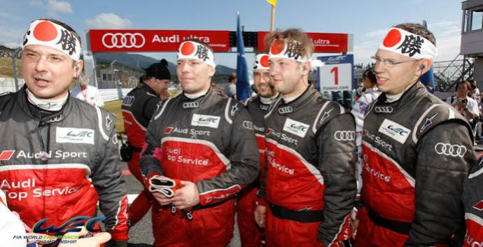 Audi looking to claim Manufacturers' title in Japan