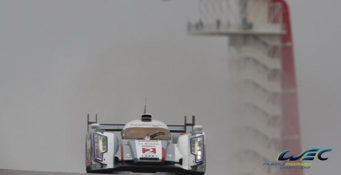 6 Hours COTA:  Audi lead wet Free Practice 1