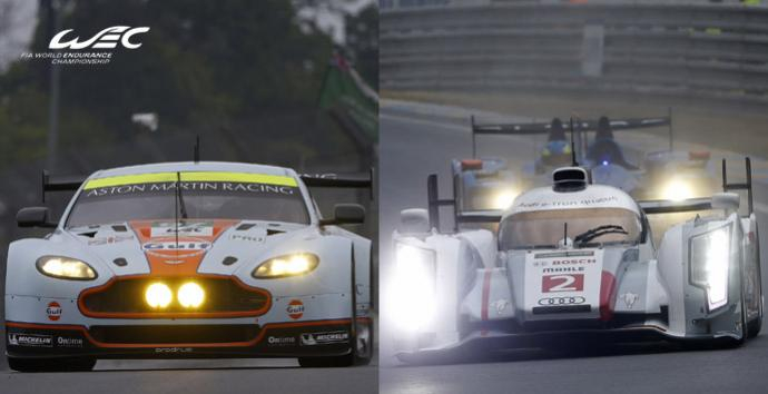 Audi, Morgan and Aston Martin Set the Test Pace in Le Mans