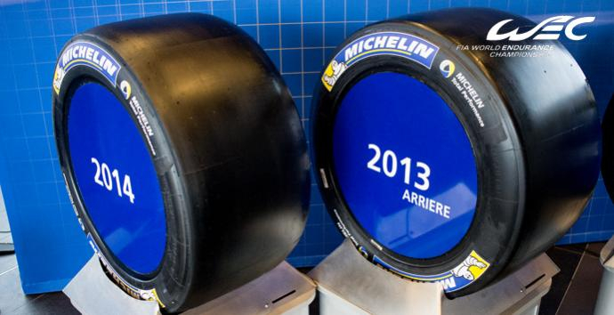 New MICHELIN tyres for 2014 LMP1 prototypes
