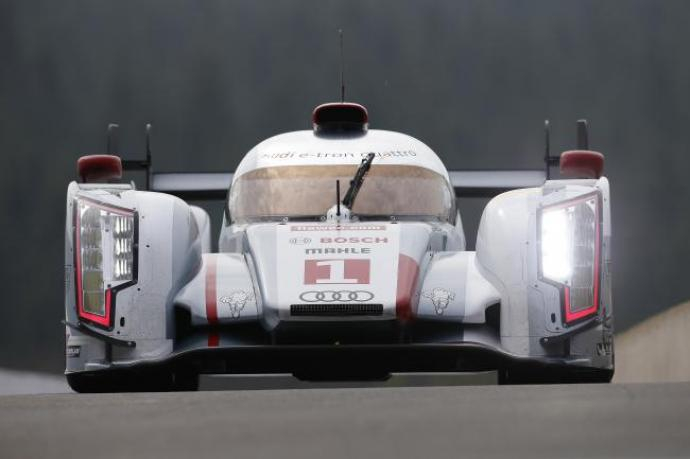 6 Hours of Spa:  Audi 1-2-3 in Free Practice 1