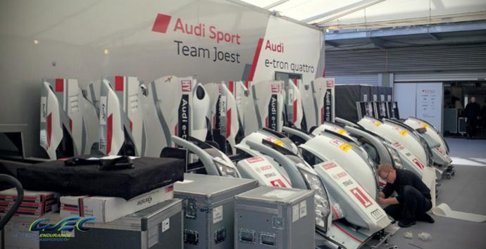 Audi at Spa:  All about the preparation