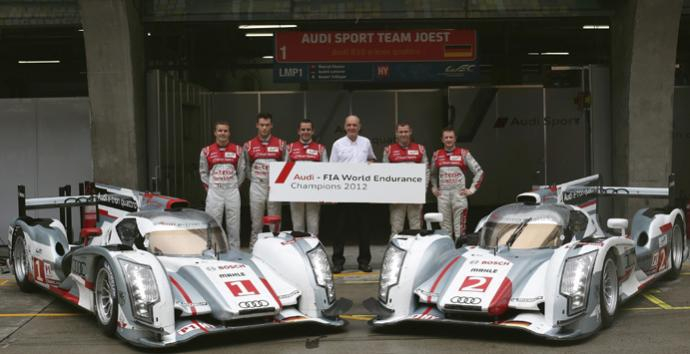 Audi nominate driver line ups for FIA WEC 2013