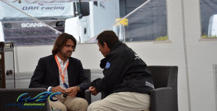 Stéphane Ratel, organiser of FIA-GT1, visits Silverstone