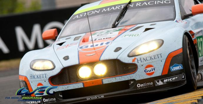 Third step of the Le Mans podium for Aston Martin Racing