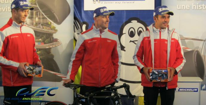Michelin honore les vainqueurs des 24 Heures du Mans 2011