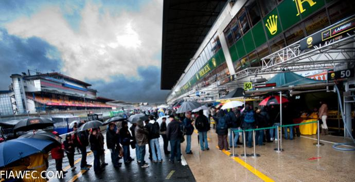 Rain fails to Dampen the Spirit of Le Mans
