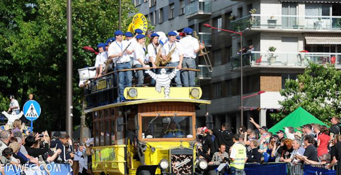 Change of start time and location for Drivers Parade