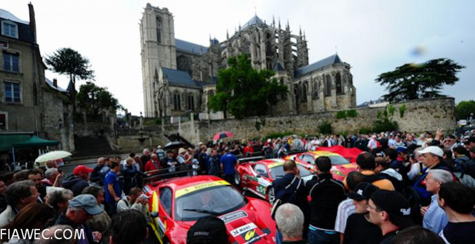 The city of Le Mans
