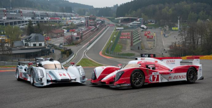 Toyota TS030 Photographed at Spa