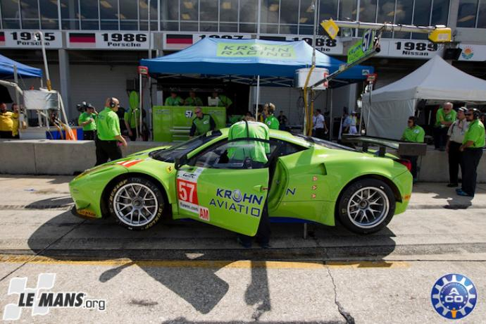 The logistics of Krohn Racing